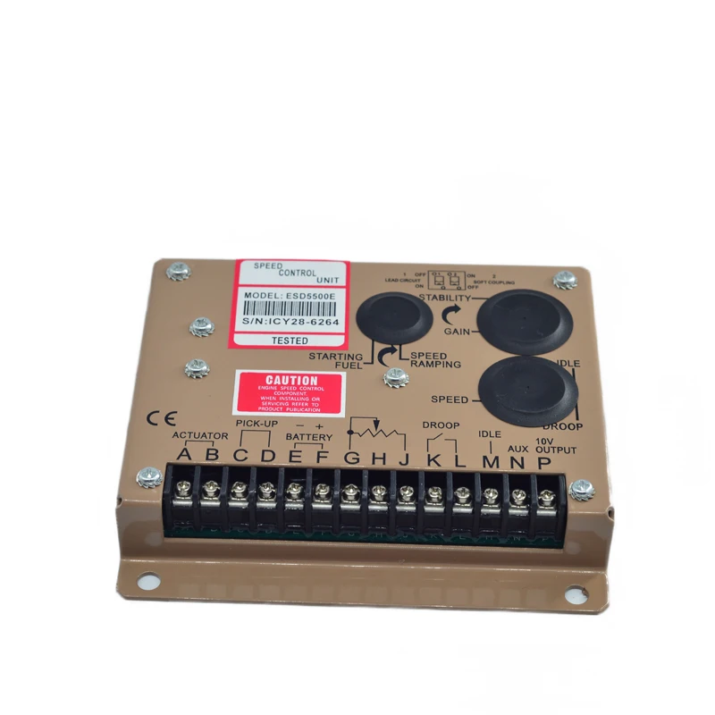 Xeon Electronic Engine Velocidade Controller Genconjunto Parts Gerador Regulador de Tensão Governador Kit Esd5500e Esd5500