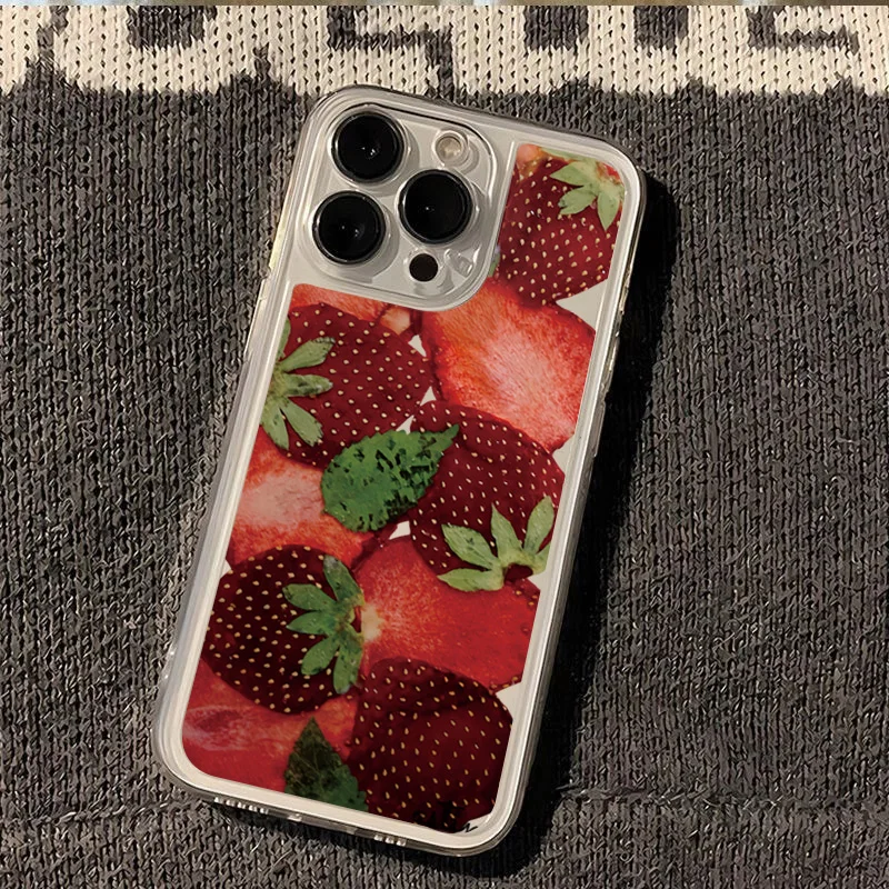 Korean Style Strawberry Phone Case