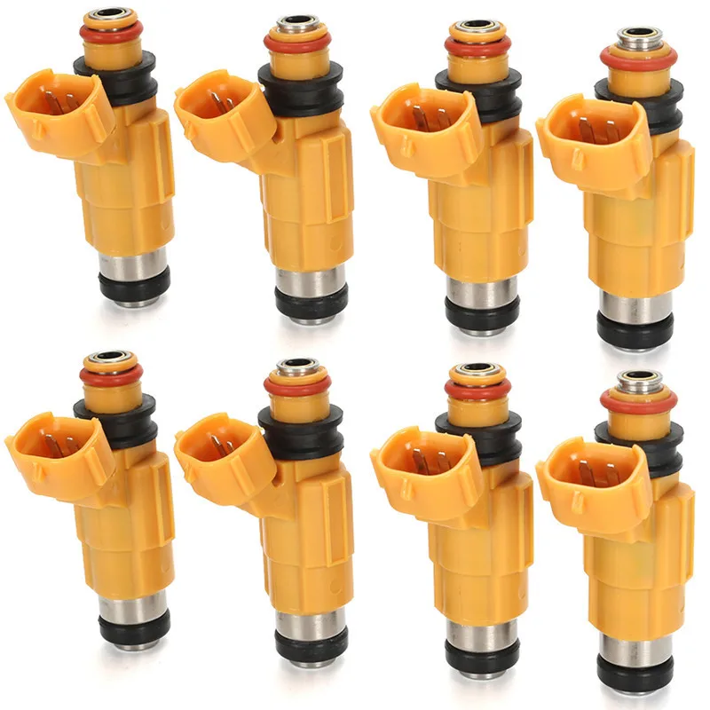 8PCS Cleaned & Flow Tested Fuel Injector For Yamaha F150 4-Stroke Outboard For Mitsubishi Eclipse Pajero CDH275 MD319792 CDH-275