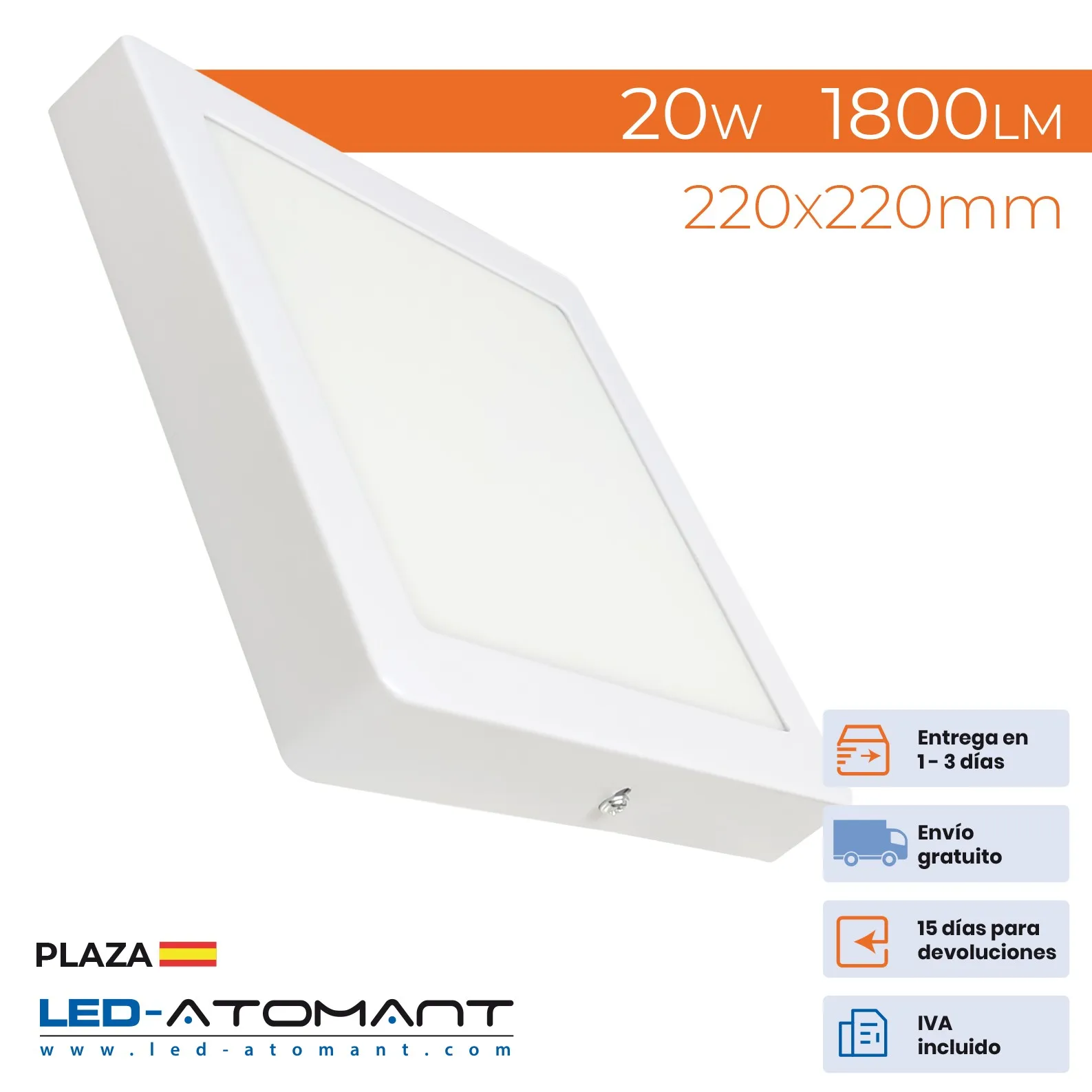 Faretto LED Da Incasso DN150 14W 1260 Lumen 4000K Bianco Freddo IP44 A