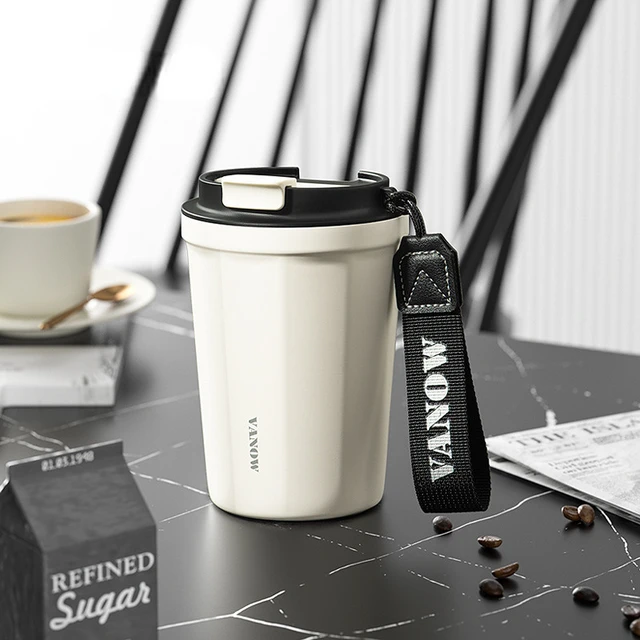 New High Value Portable Ceramic Liner Coffee Cup Sealed Leak-Proof