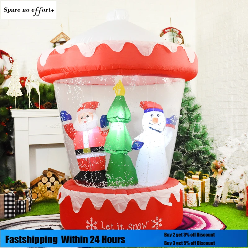 Christmas Decoration 2023  Christmas Inflatables Outdoor Decorations for Yard Garden Lawn Indoor Xmas Party Prop