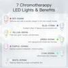 7 IN 1 LED Facial Beauty Mask with Neck 7-Color Lights Skin Rejuvenation Beauty Instrument Anti Acne Remove Wrinkles LED Mask 4