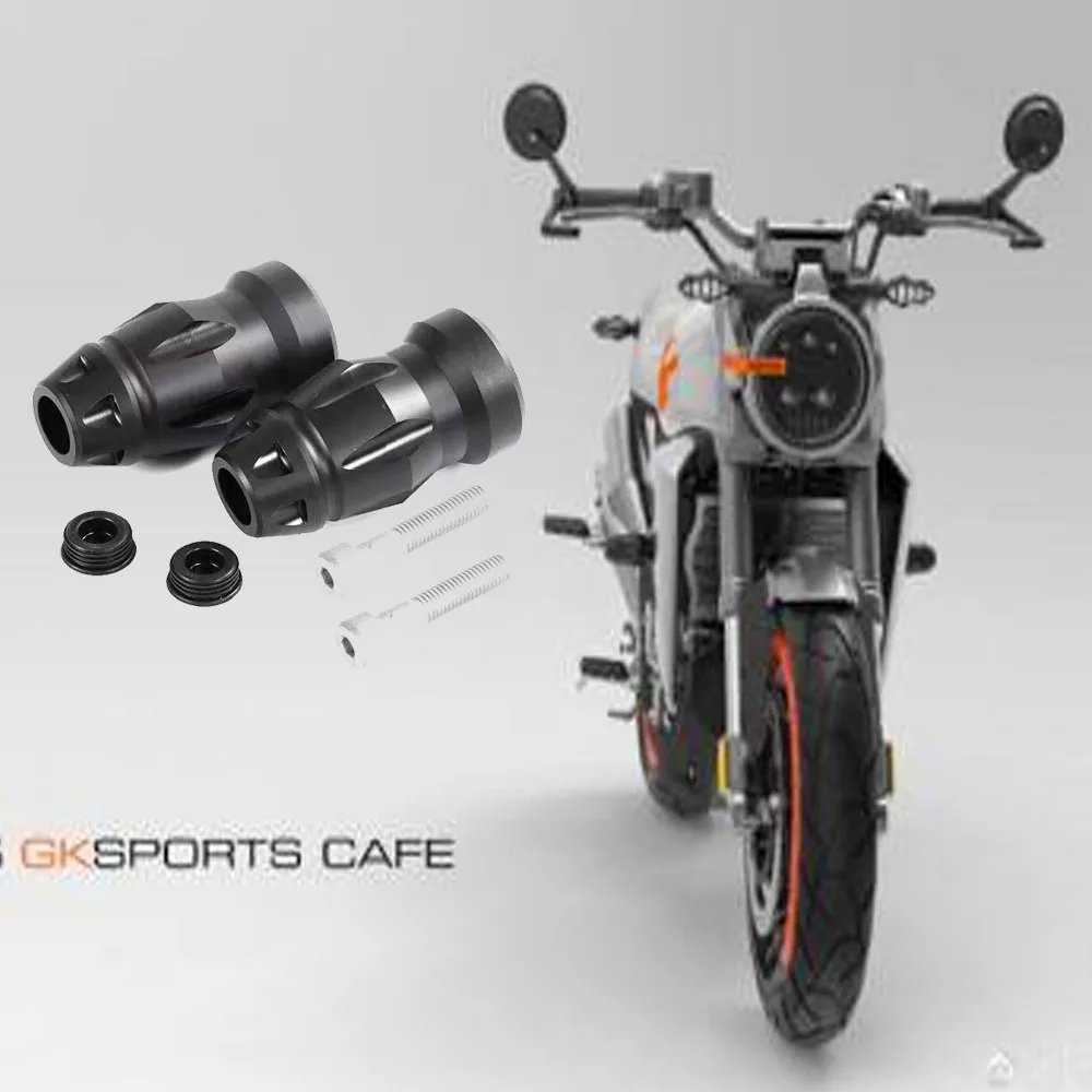 

Motorcycle Accessories Bumper Anti-Drop Gguard Rod Protective Glue For Zontes GK350 ZT350GK