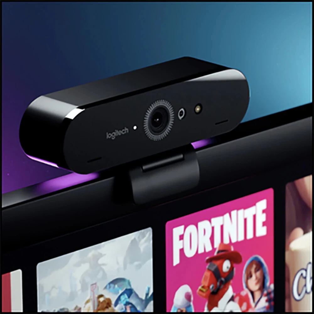PC Webcam PC Web Camera Computer Camera Logitech BRIO C1000e 4K Ultra HD 1080p Webcam Built-in-microphone Wide Angle Camera Video Conference Webcam