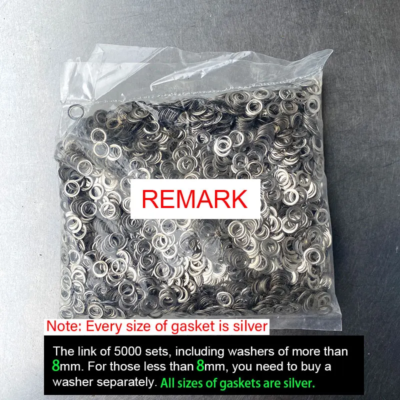 5000Sets Grommet Metal Eyelets Accessories Diy Craft Banner Clothing Clip Tarpaulin Curtains Shoes Bag Eyelets With Washer eyelet grommet ring eyelet grommet ring kit grommet eyelet kit screw back eyelets metal eyelet buttons