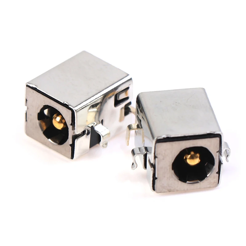 

NEW 2pcs Gold-plated DC Power Jack Connector For ASUS K43 A43 X43 A53 A43S A53S