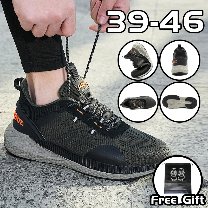 

OEING Men Sneakers Shoes TPU Outsole Mens Causal Shoes Running Spring and Autumn Light Breathing Large Size 39-46 Free Shipping