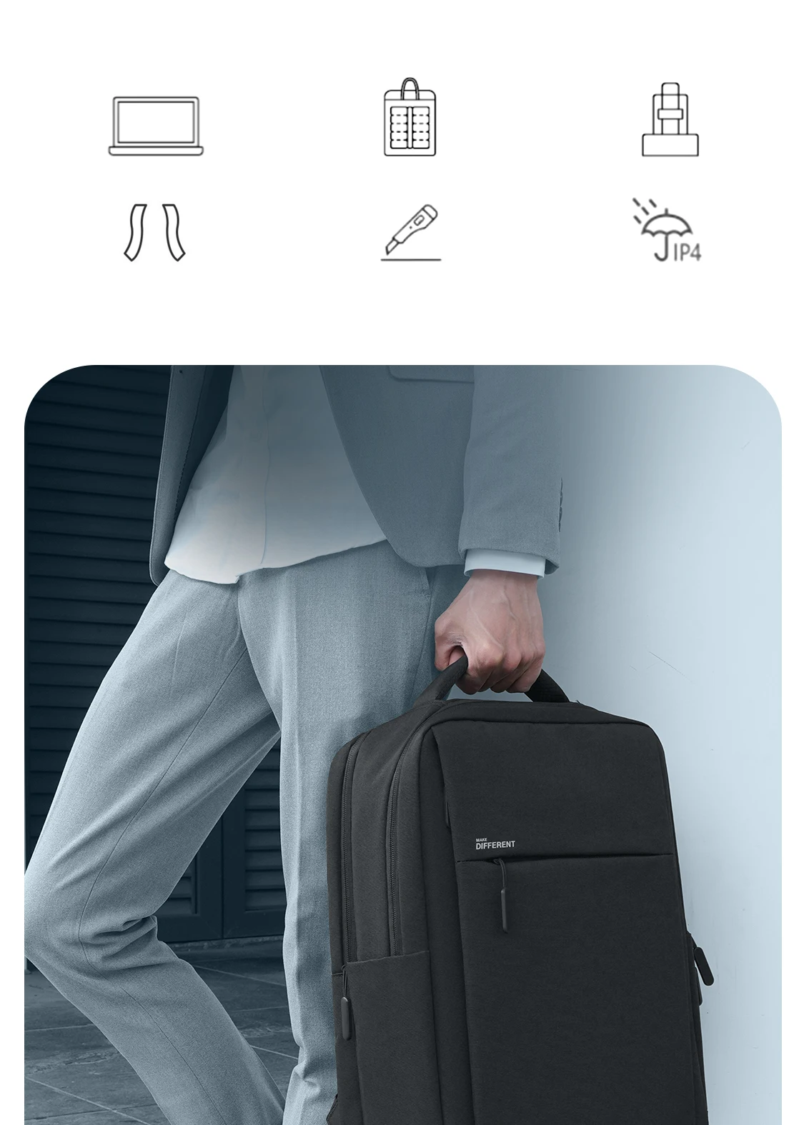 roubo dos homens mochila de viagem daypacks