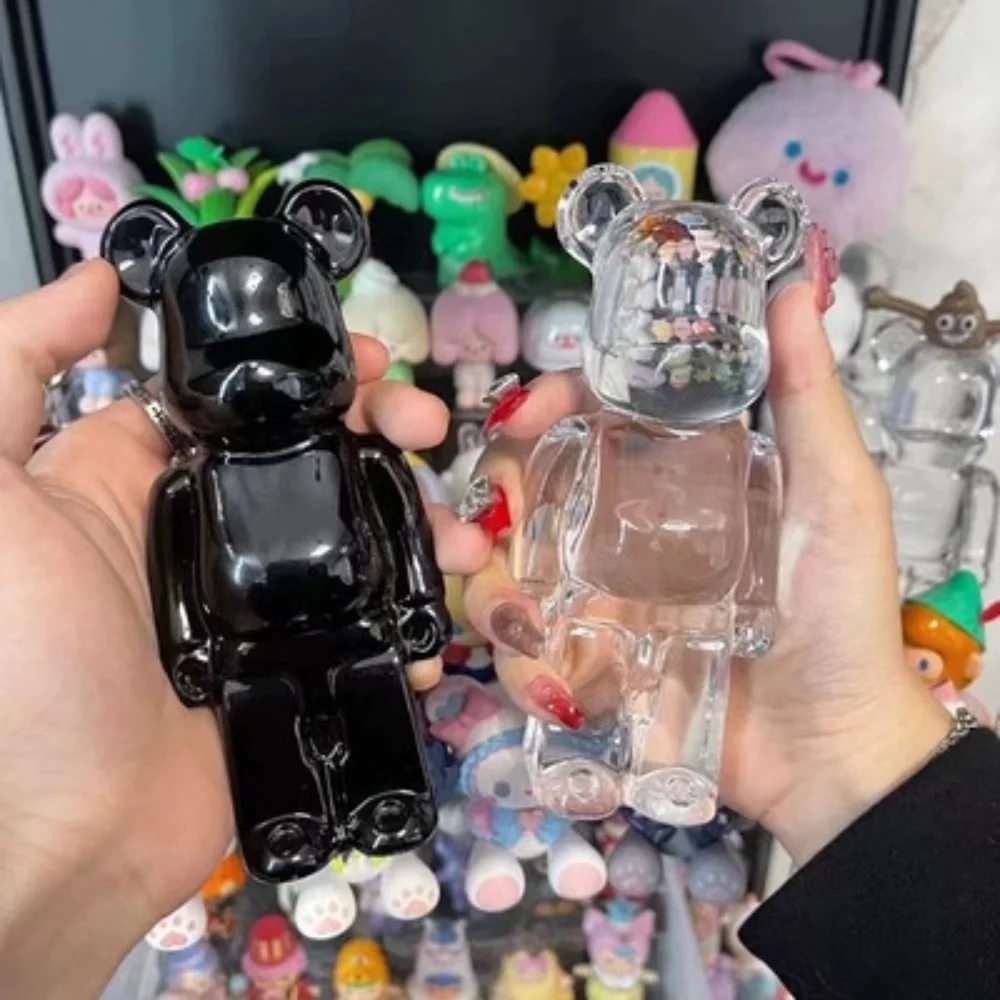 

Bearbrick Violent Bear Clear Crystal Ornament Acrylic Doll Trend Figure Small Gift
