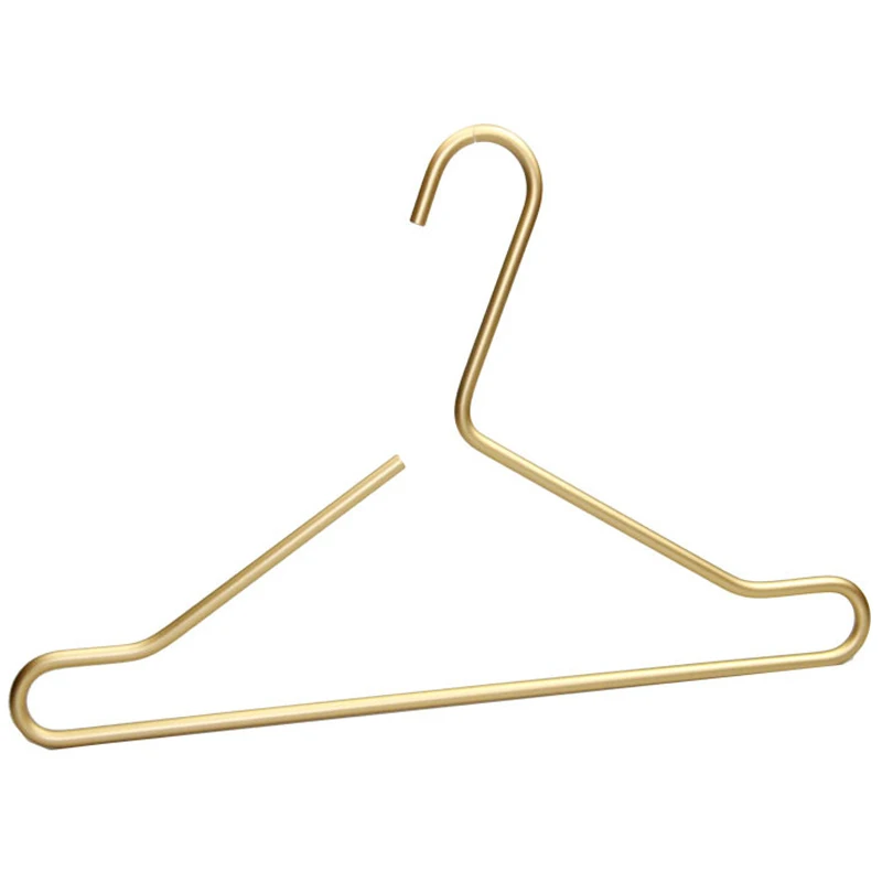 Triangle Clothes Hanger Solid Metal Coat Hangers Anti-Slip Drying