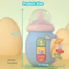 Dr.isla Baby Musical Feeding Bottle Pacifier Newborn Soft Teether Rattles Educational Toy 0-12M Soothing Vocal Music 6