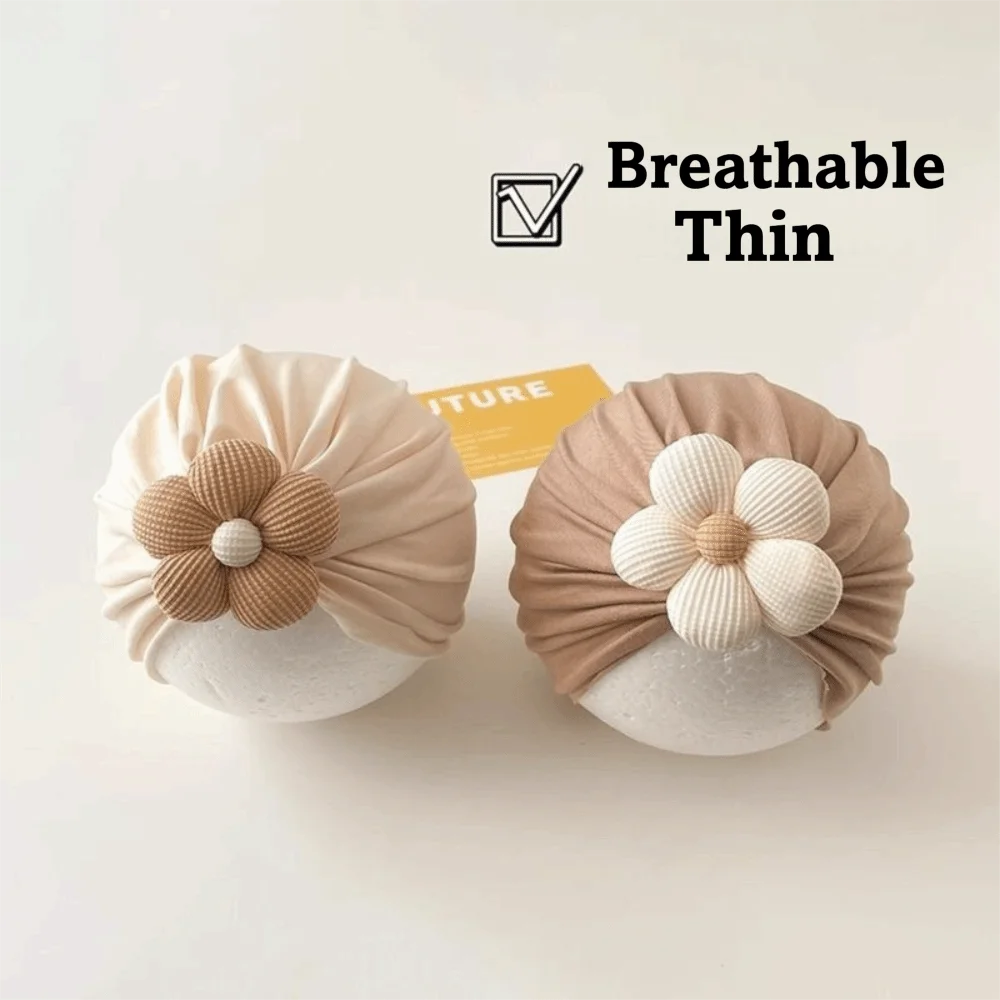 Cotton Newborn Hat Socks Set Breathable Soft