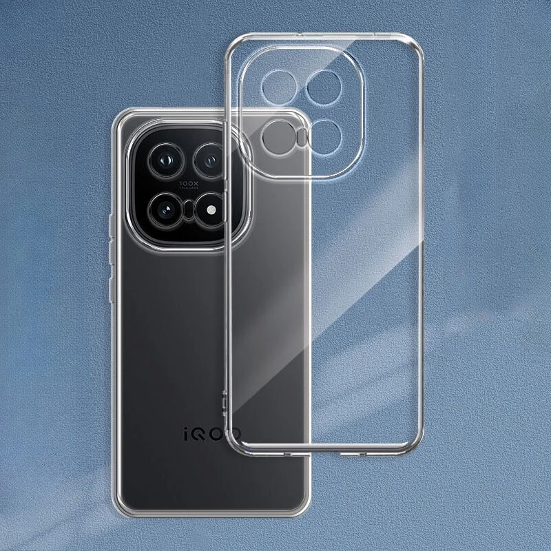 Transparent TPU Soft Cover Protective Phone Case - Clear Silicone Back Shell