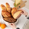 Reusable cotton Bread Basket Storage extra large Bread Storage basket Holder Picnic and Home Use Fabric Bread Basket Organizer 5