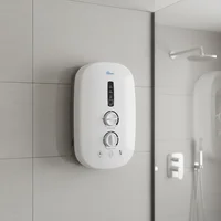 Chauffe-eau électrique instantané sans réservoir à faible consommation CE pour maison, camping-car, voiture, avec pompe DC, pour douche et bain 3