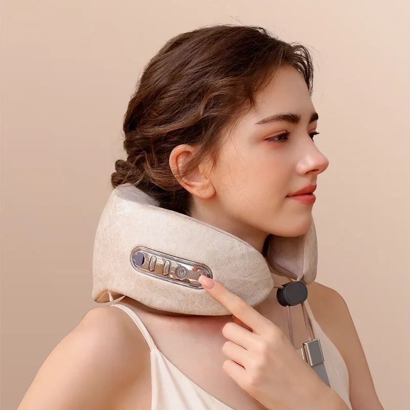 

Cervical Spine Multi-function Whole Body Trapezius Massage Neck Shoulder Neck Hot Compress Kneading Massager