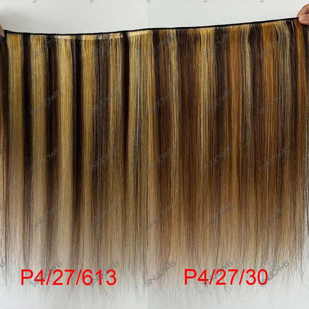 12A Grade Honey Blonde Highlight #P4/27/613 Mix Blend Body Wave Bundles 1/3/4 Pcs Vietnamase Virgin Hair 100% Human Hair Bundles 5