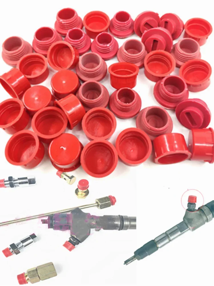 Diesel Injector Seal Kits 350PCS Diesel Common Rail Injector Connect Joint Dust Cap Oil Tube Pipe Plug M12 M14 M16 common rail repair tools diesel pipe diesel injector seal kits