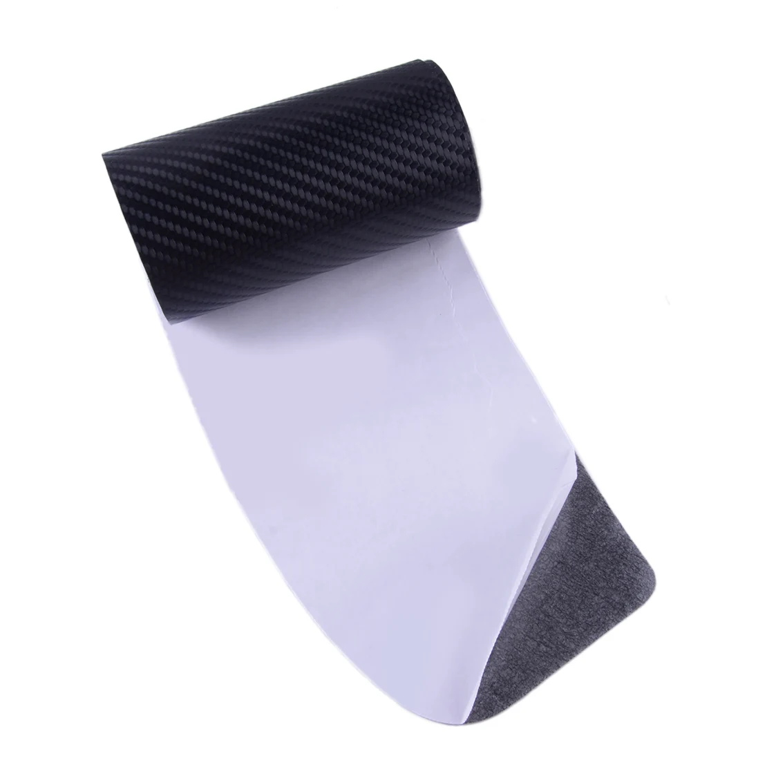PU Rear Bumper Trunk Guard Sill Protector Plate Cover Trim Black Carbon Fiber Style Fit for VW Golf 7 MK7 -