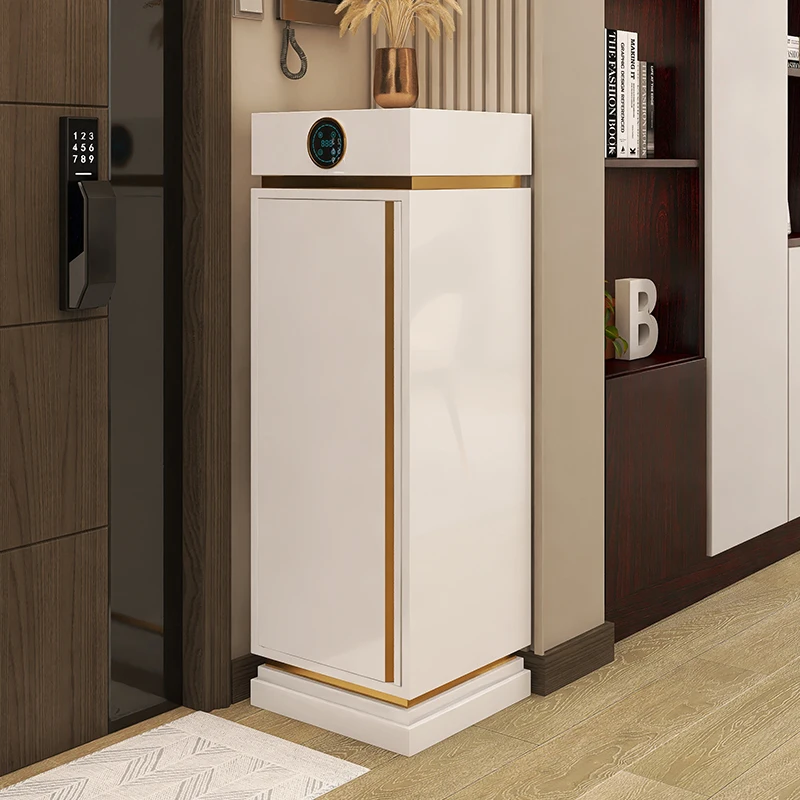 

Intelligent disinfection of shoe cabinets, large-capacity storage of shoe racks outside the door, simple and modern lockers