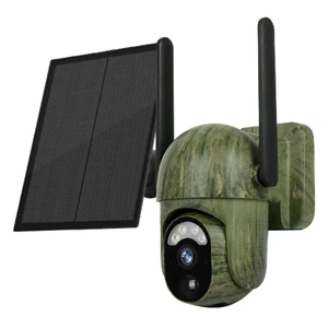 4MP 4G Solar Security Camera Wireless Outdoor Wifi Human/Animal Detection 2-Way Talk IP66 Waterproof Wildlife Camera