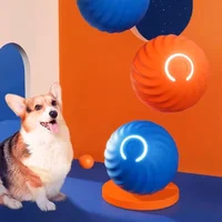 Dog Toys Intelligent Gravity Jump Ball Rechargeable Bite-Resistant Rolling Ball Cat And Dog Chase Interactive Pet Toys 2