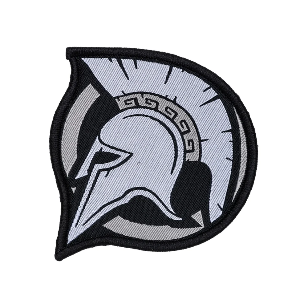 SPARTAN WARRIOR Fun Meme Taktisches Zitat Moral Velcros Patch Militärabzeichen Hakenschlaufenverschluss Aufkleber für Rucksack DIY Jeans