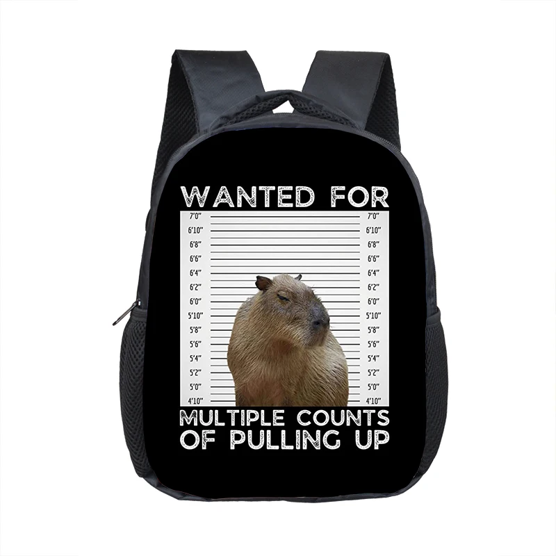 SKIPTHYBER Capybara Sac à Dos Pour Enfants, Sac à Dos Pour Bébé Sac à