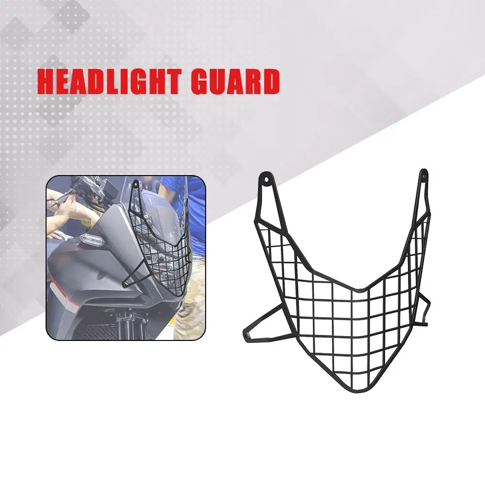 

Новинка для HONDA TRANSALP XL 750 XL750 TRANSALP 2023 2024-защита для передней фары, внешняя фотовспышка, алюминиевый защитный чехол для гриля