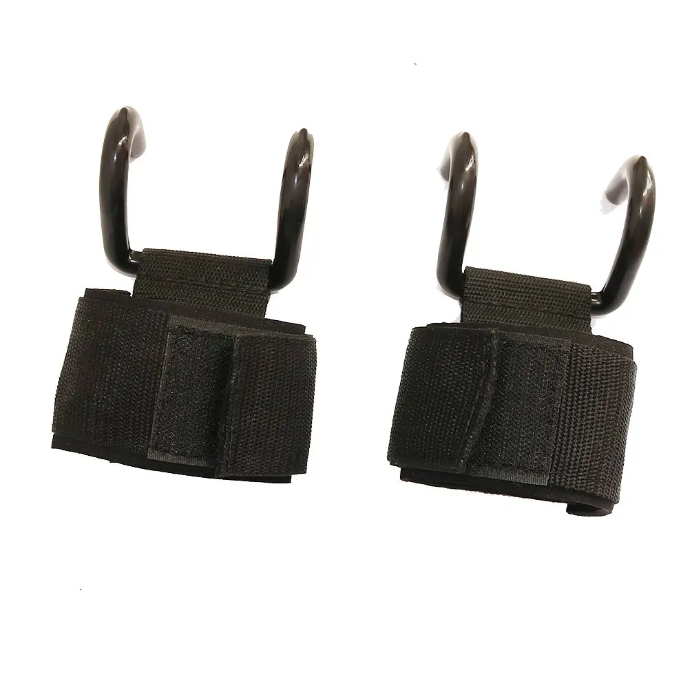 Weight Lifting Hooks for Men Heavy Duty Lifting Wrist Straps for Pull ups Deadlift Straps Power Grips with Padded Wo lifting hook