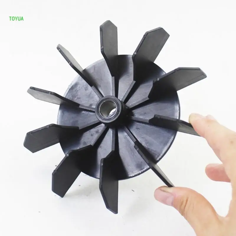 Motor Cooling Fan Blade Air Compressor Accessories Heat Dissipation Fan Blade Plastic Material Air Compressor NM