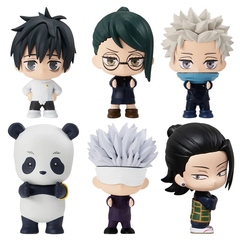 

Bandai Original Gashapon Jujutsu Kaisen Anime Figure Gojo Satoru Action Figure Toys for Kids Gift Collectible Model Ornaments