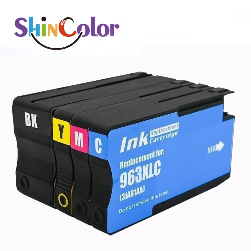 Shincolor Cartuccia 963 Xl Hp 5640 967Xl 963 Cartucce Di Inchiostro Premium Ad Alto Rendimento Per Hp Envy 7640 5540 5546 Hp Officejet