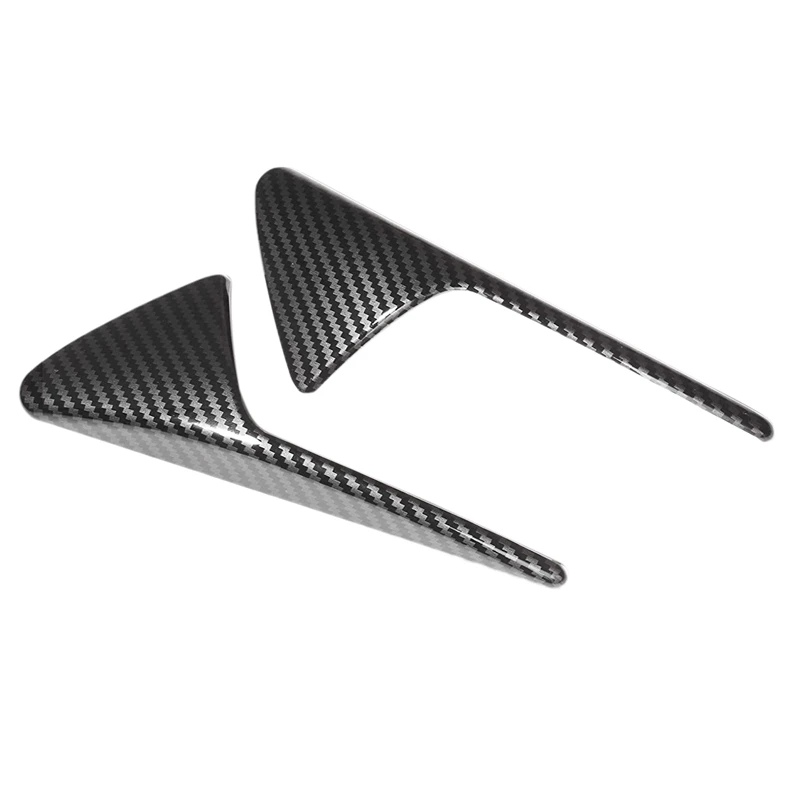 

Боковая Защитная крышка для камеры из настоящего углеродного волокна, крыло из углеродного волокна для Tesla Model3 X S