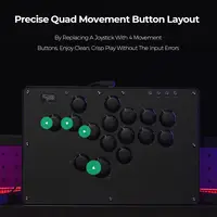 Haute42 Fightstick Arcade Controller Joystick Hitbox Leverless Controller For PC/PS4/PS5/Switch Fight Stick Game Controller - Image 3