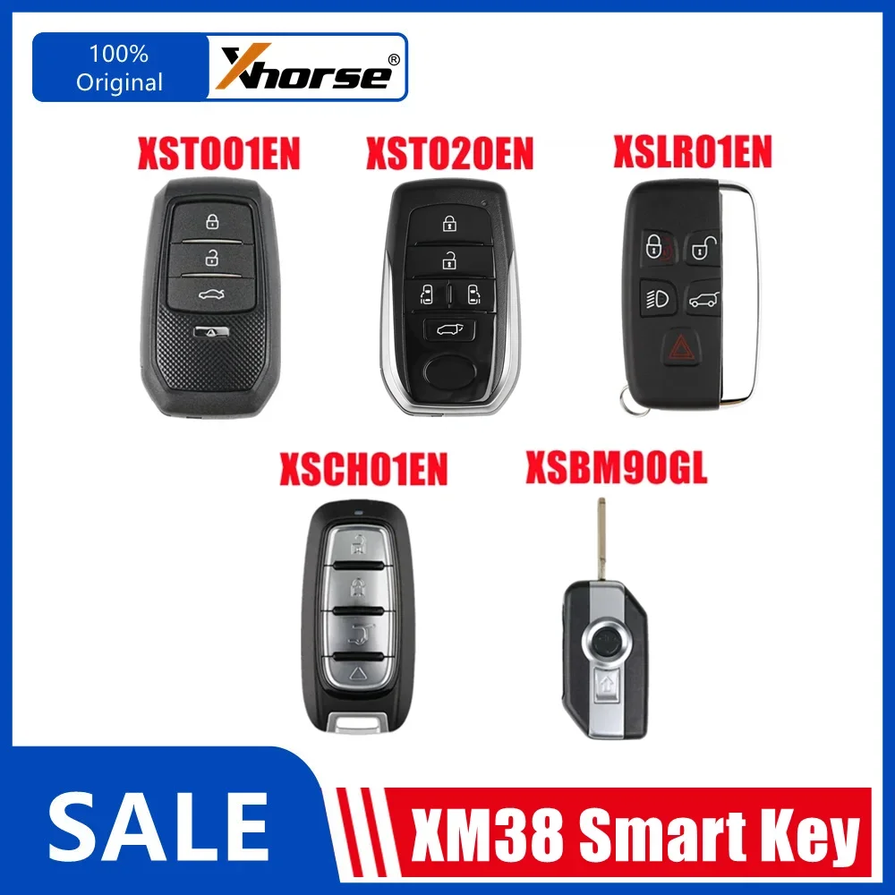 1PCS XHORSE XM38 Smart Key for Toyota/BMW XSTO01EN XSTO20EN XSBM90G XSCH01EN XSLR01EN XSPS01EN
