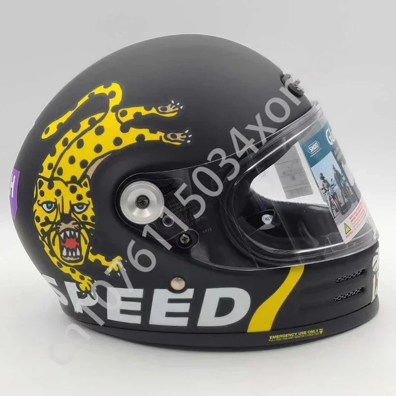 レビュー高評価の商品 Shoei Glamster Motorcycle TC-2 Cycles Custom Cheetah 06 セキュリティ・セーフティ