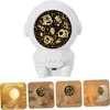 Robo Astronaut Projector Lamps Starry Sky LED Night Light USB Rotate Lights Christmas Decoration Lamp Bedroom Decor Kids Gifts 1