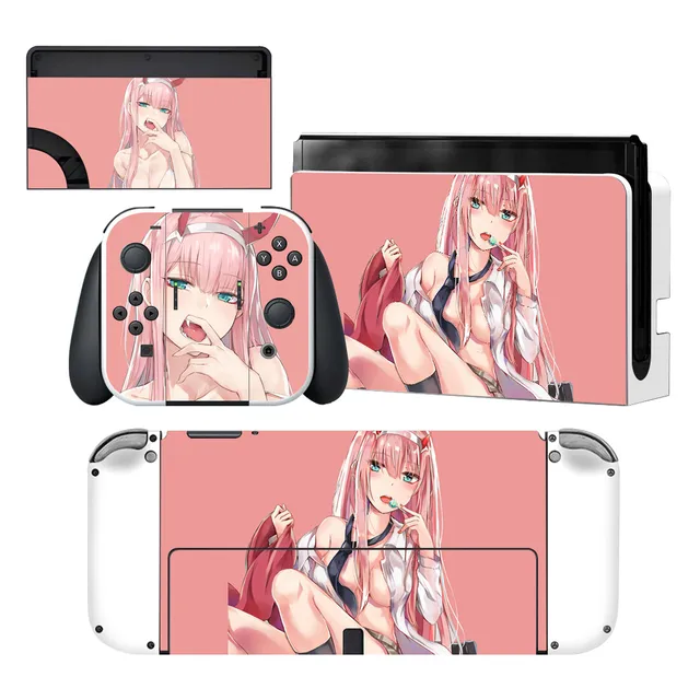 Anime Girl Anime Nintendo Switch Cover Switch Oled Anime Skin