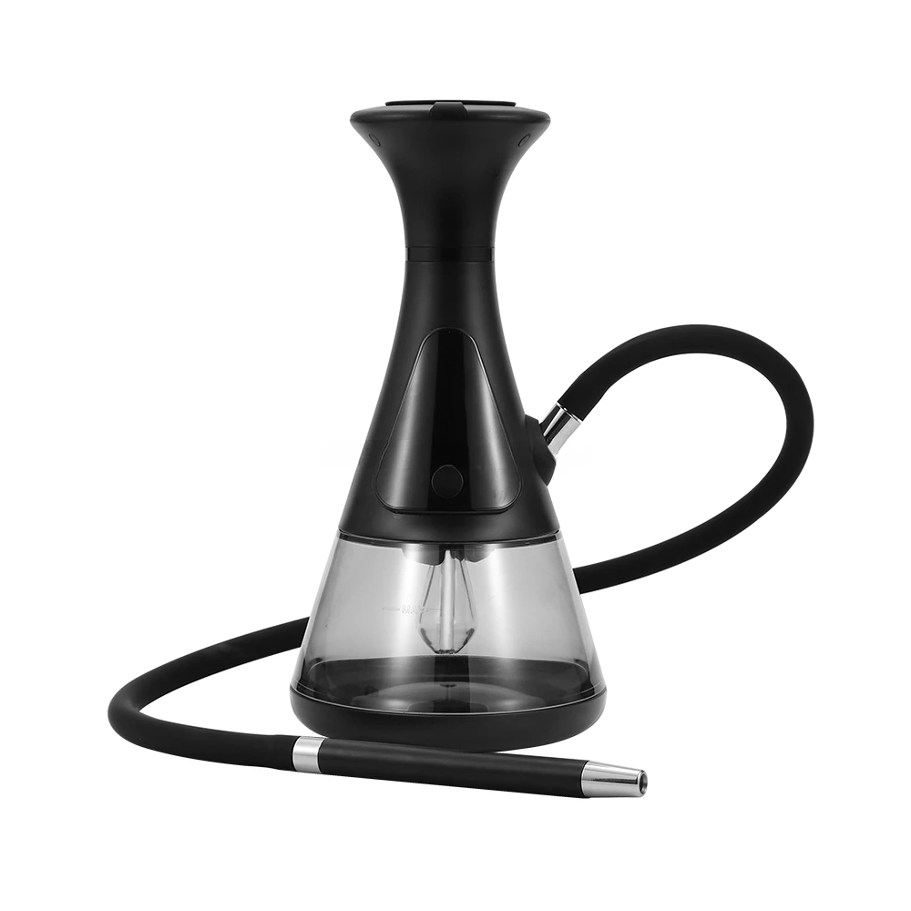 

Electric Non-Charcoal Hookah Lithium Smoking Accessories Electronic Led Shisha Hookah with Gift Box