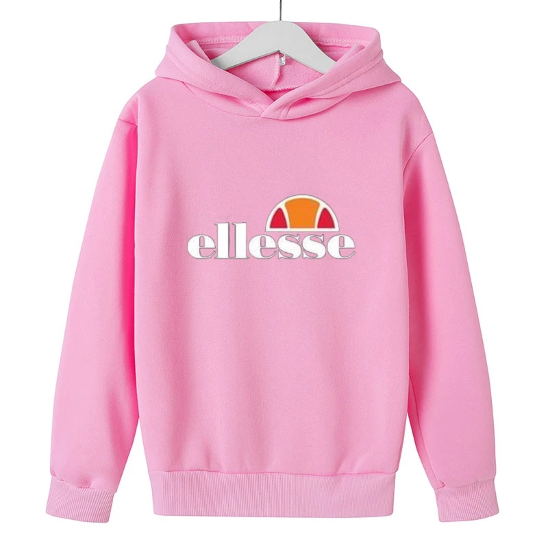 Children Kids Sweatshirts Letter Print Autumn Long Sleeve 2-13 Years Boys Girls School Casual Letter Outfits