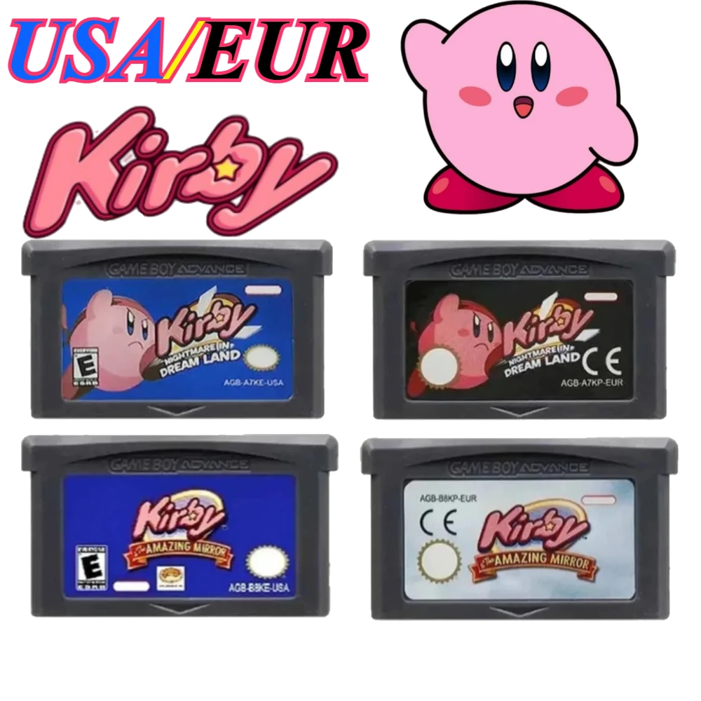 Kirby Game Cartridge - 32-Bit English Version