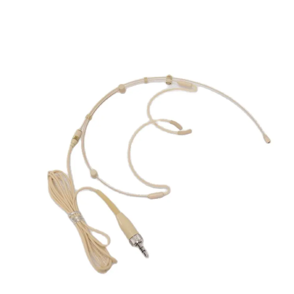 Microfono Professionale Pieghevole Con Gancio Indossato Per Sennheiser Ew-D G2 G3 G4 Cavo Scollegabile Staccabile