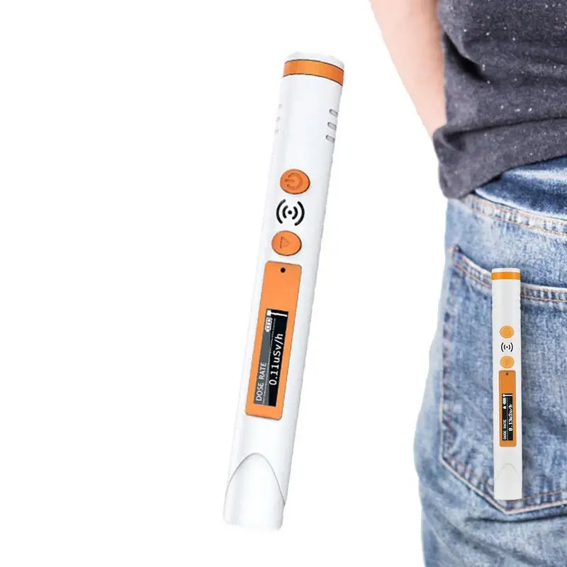 

Pen Clip Nuclear Radiation Detector Mini Monitor Nuclear Radiation Counter X/y R ay eiger Counter Dosimeter Alarm Measuring Tool