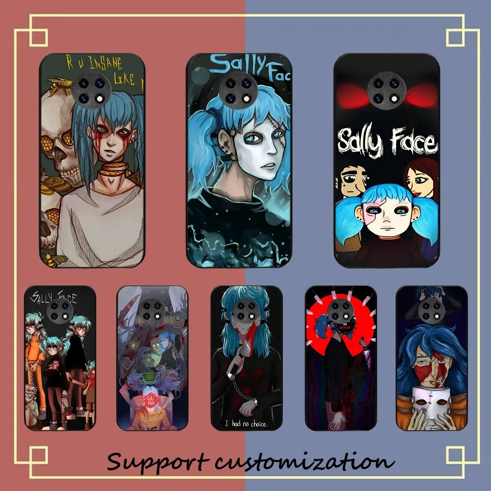 

Sally Face Phone Case For Redmi Note 4 X 5 A 6 7 8 Pro T 9 Pro 9S 10 Pro 11 Pro 11S 11Epro PocoM3pro
