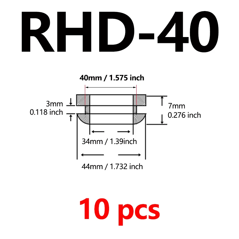 RHD-40  10pcs