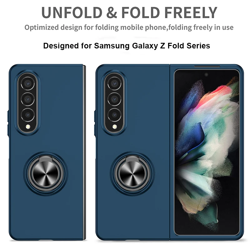 Ultimate Magnetic Ring Kickstand Armor Phone Cover