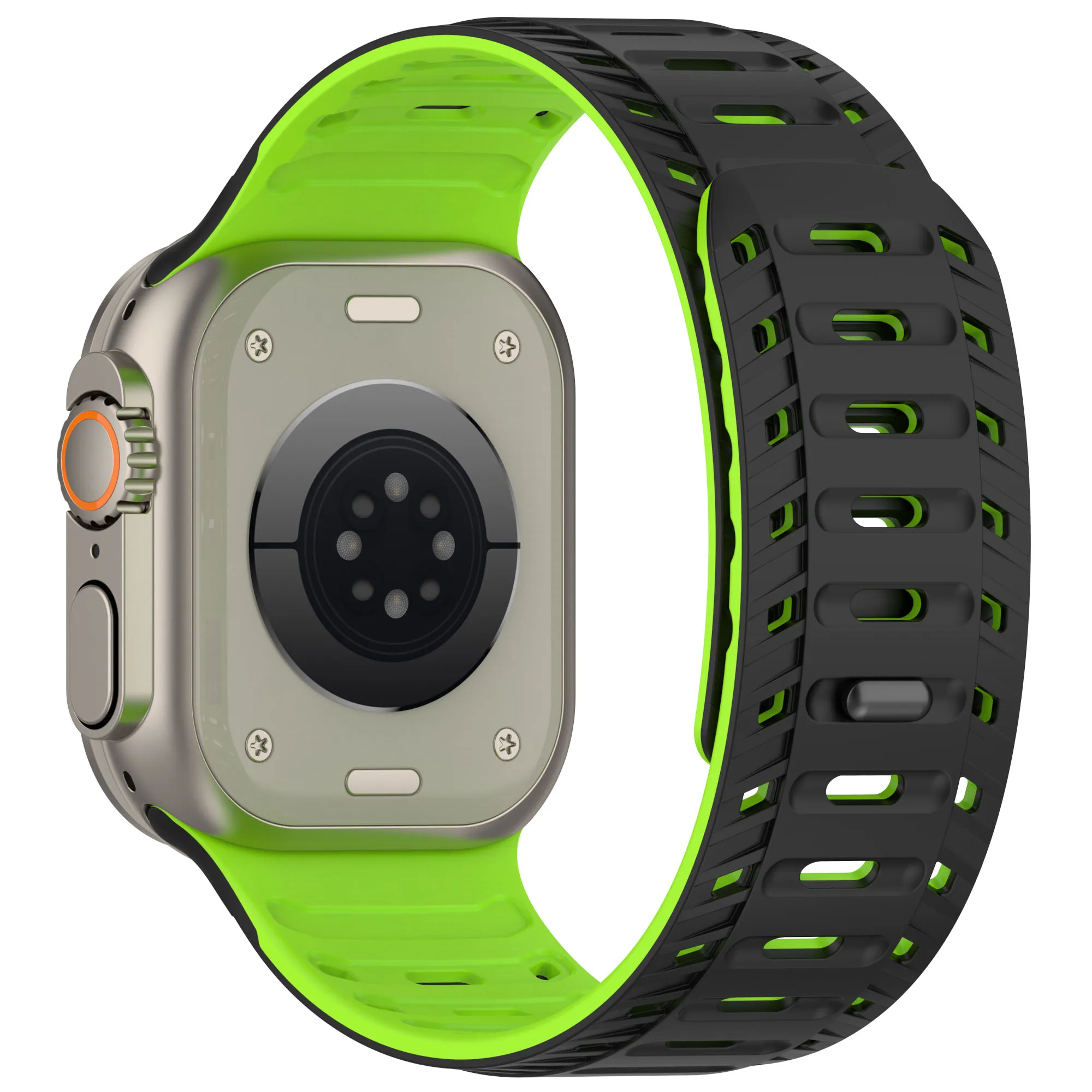 Magnetic Silicone Strap for Apple Watch - Enhanced Bracelet Collection