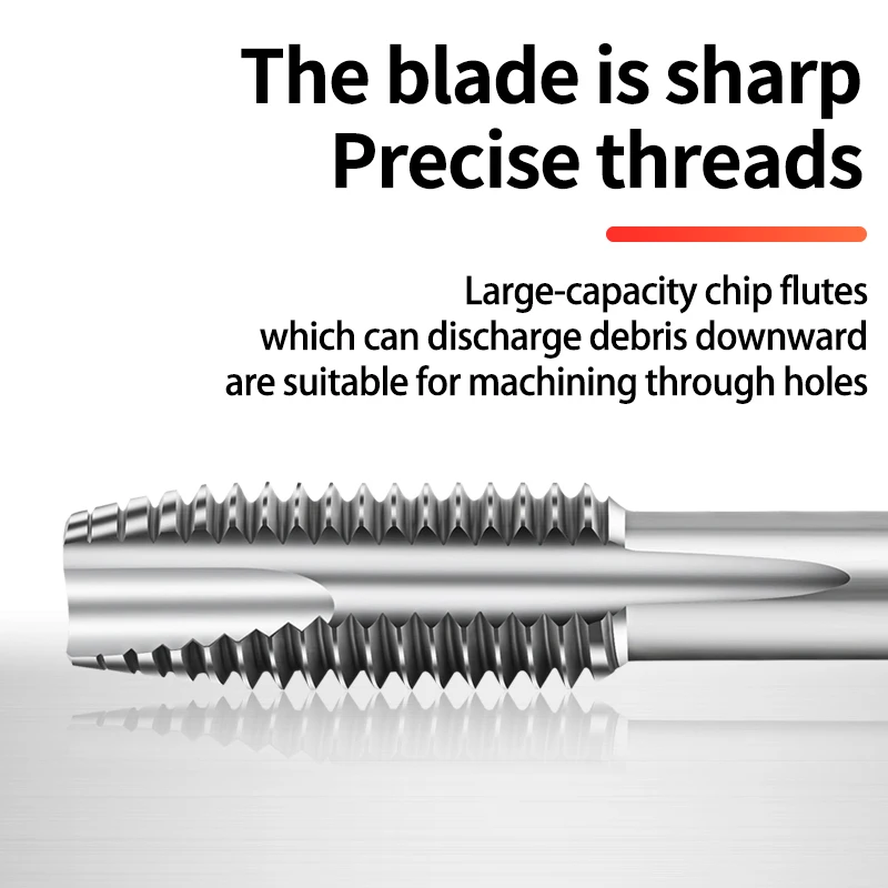 HSSE-M35 JIS Standard Insert Spiral Pointed Tap STI ST UNC 4-40 6-32 10-24 1/4 UNF 10-32 Machine Scr